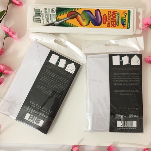 DIY Greeting Cards Color Your Own Water Color Set - Picture 3 of 8